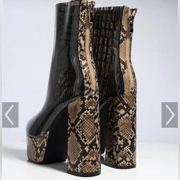 Platform Boots by Azalea Wang dreamer size 6.5 - Picture 4 of 8